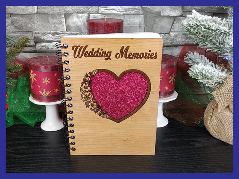 Wedding Memories Open Heart Journal