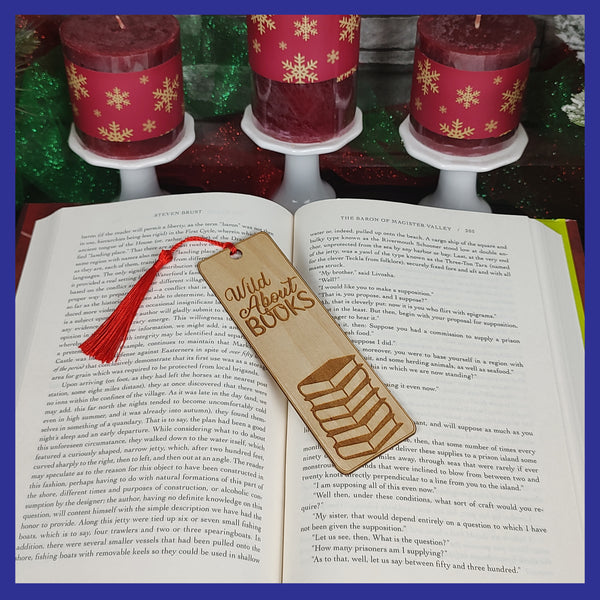 Wild About Books Bookmark