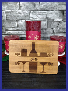 Wine Bottle Cutting Board