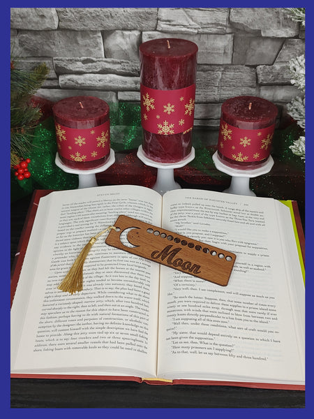 Moon Phases Bookmark